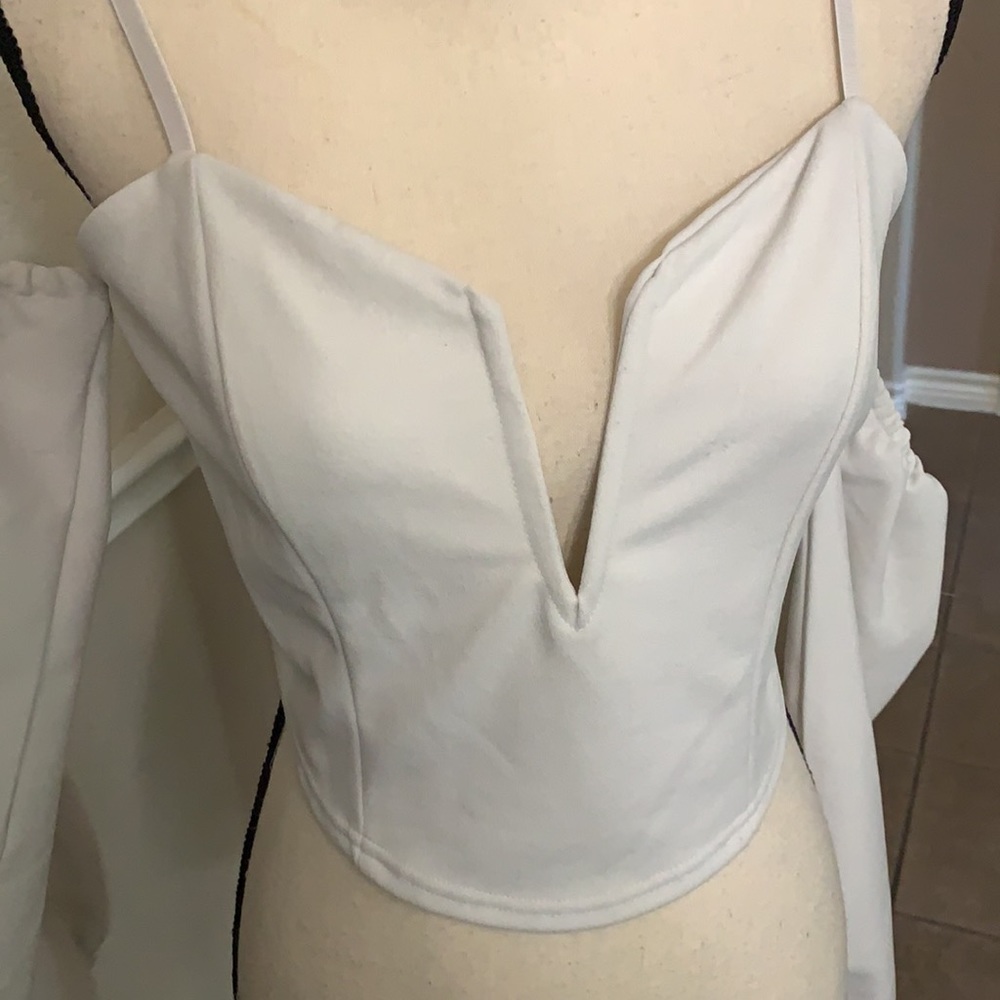 Boohoo white top - Picture 6 of 17